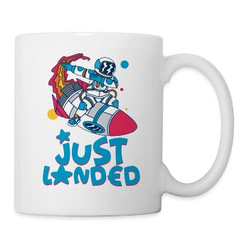 Future Astronaut Rocket Universe Galaxy - Mug - white - Right