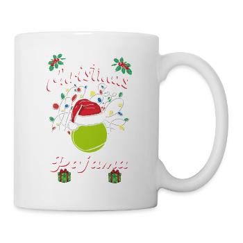 This Is My Christmas Paddle Ball Pajama Shirt - Tasse - Weiß - Rechts