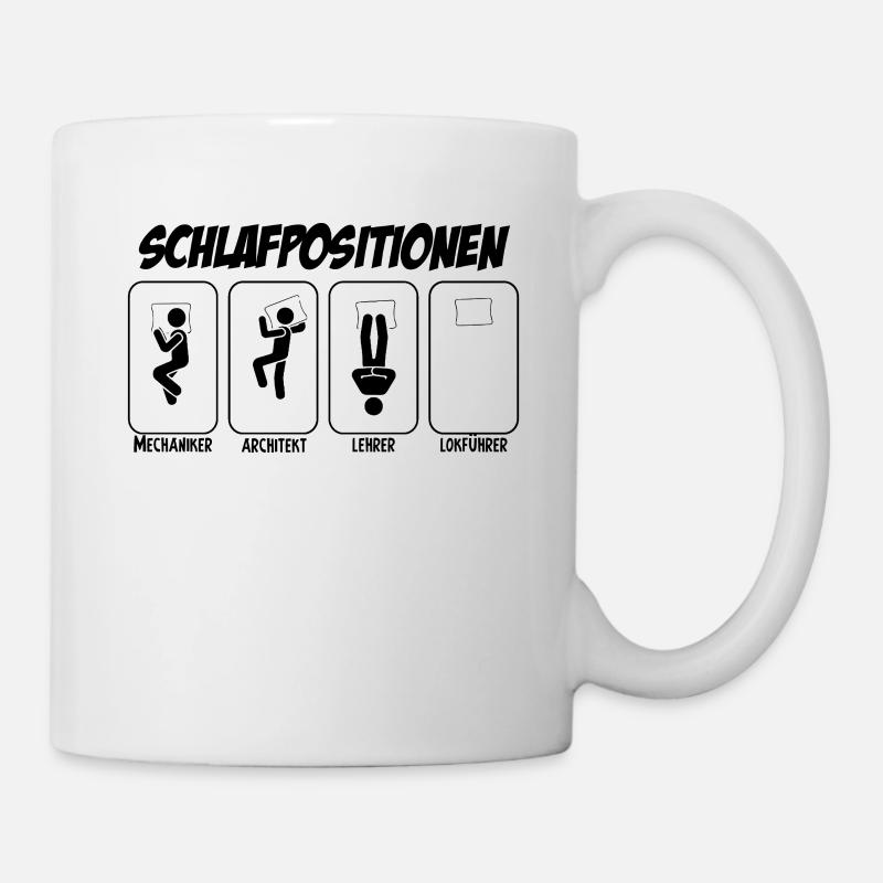 Workaholic Lokführer Eisenbahner Schichtarbeiter - Tasse - Weiß