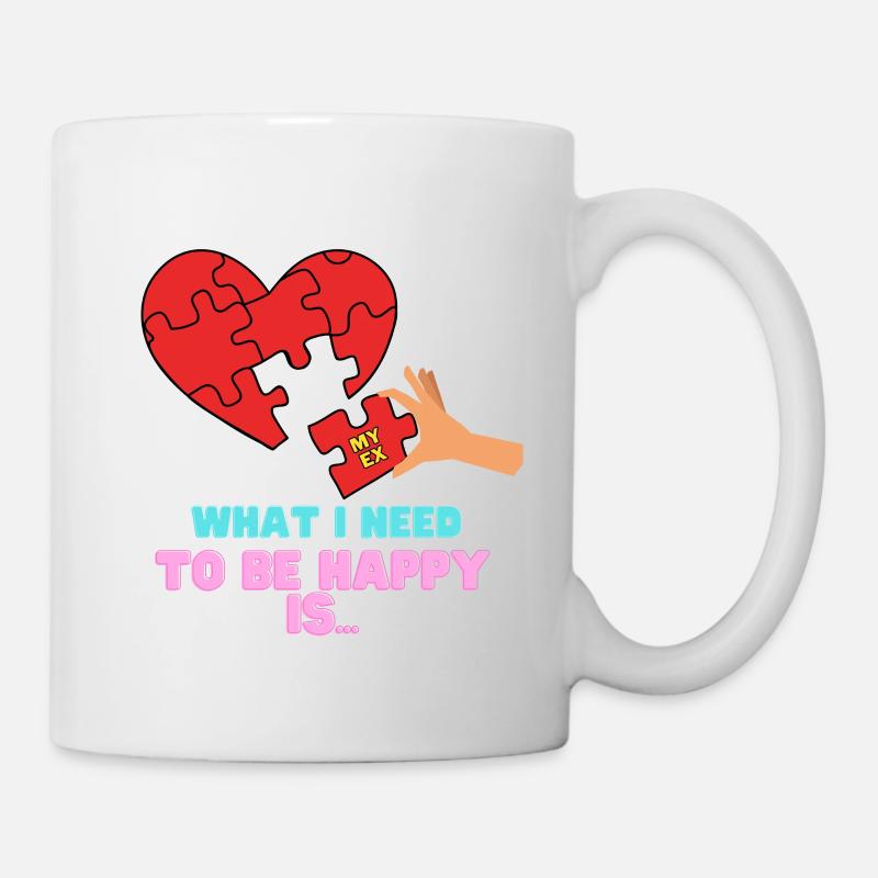 La pièce parfaite de ma vie | Drôle de design - Mug blanc - blanc