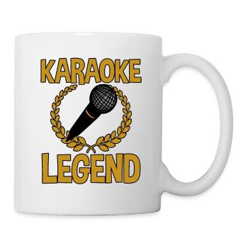 Légende du karaoké 2 - Mug blanc - blanc - Droite