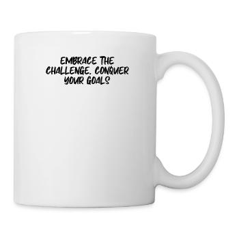 Fitness - Relevez le défi, conquérez votre - Mug blanc - blanc - Droite