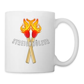 STREICHHÖLZER - Tasse - Weiß - Rechts