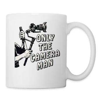 ONLY THE CAMERAMAN - Mug - white - Right
