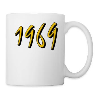 BIRTHDAY YEAR 1969 - Mug - white - Right