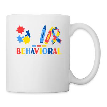 Behavioral Technician Vibes Registered ABA - Mug - white - Right