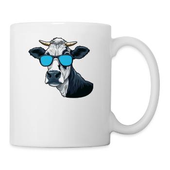 Daddy Mom Sunglasses - Holstein - Mug - white - Right