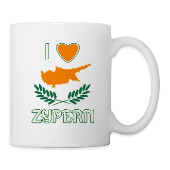 I love Cyprus - Mug - white - Right