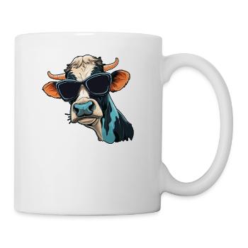 Dad Mom Sunglasses - Normande - Mug - white - Right