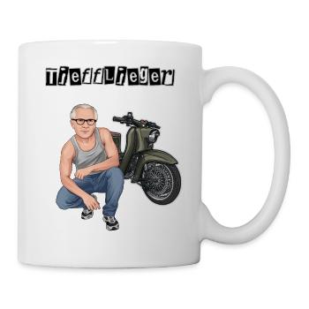Schwalbe KR51/1 // Illustration - Tasse - Weiß - Rechts