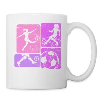 Women's Soccer, Women's Soccer, Women's Soccer - Mug - white - Right