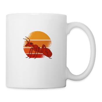 Antkeeping Ameisenzucht Ameisen - Tasse - Weiß - Rechts