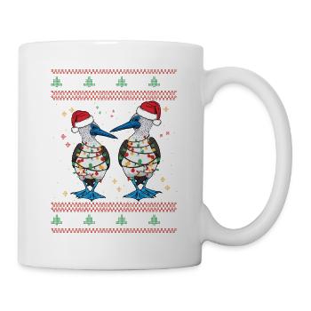 Christmas Blue-footed Seabird - Mug - white - Right