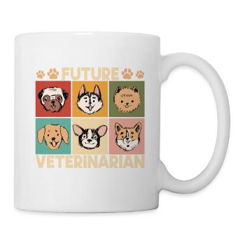 Future Veterinarian - Tasse - Weiß - Rechts