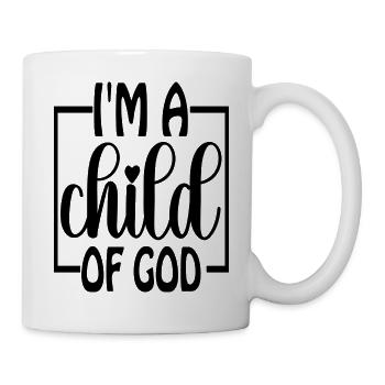 I ́m A Child Of God - Mug - white - Right