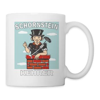 SCHLOTFEGER SCHORNSTEINKEHRER - Tasse - Weiß - Rechts