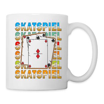 SKATSPIEL - Tasse - Weiß - Rechts
