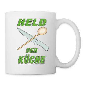 HELD DER KÜCHE - Tasse - Weiß - Rechts