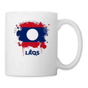 Laos Lao Drapeau Laotien éléphant Lao I cadeau - Mug blanc - blanc - Droite