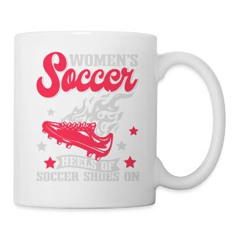 Women's Soccer, Women's Soccer, Women's Soccer - Mug - white - Right
