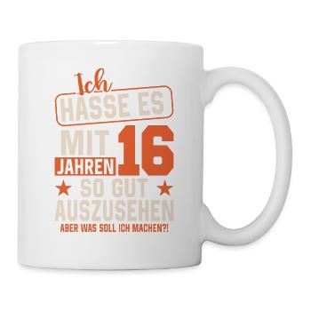 Vintage 2008 - Zeitlose Retro-Eleganz - Tasse - Weiß - Rechts