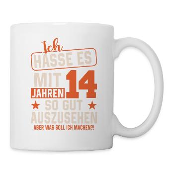 Retro Legends 2010: Zeitloses Geburtstagsgeschenk - Tasse - Weiß - Rechts