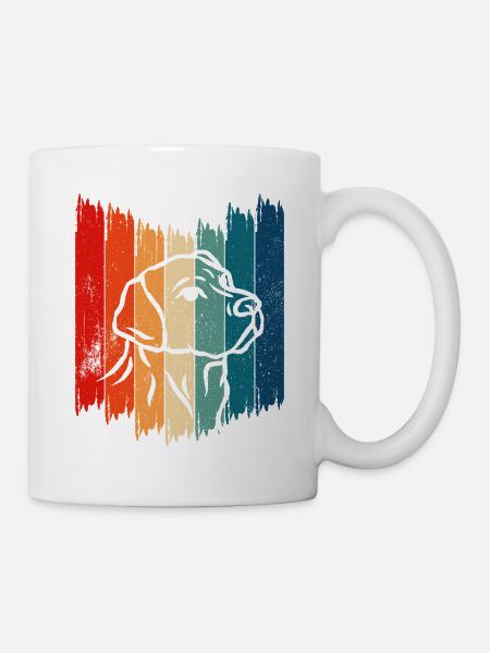 Labrador Hund Labrador Retriever - Tasse - Weiß
