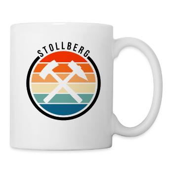 Stollberg Symbol Design - Tasse - Weiß - Rechts