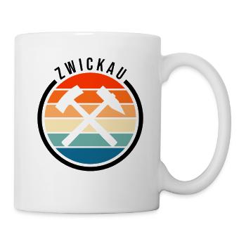 Zwickau Symbol Design - Tasse - Weiß - Rechts