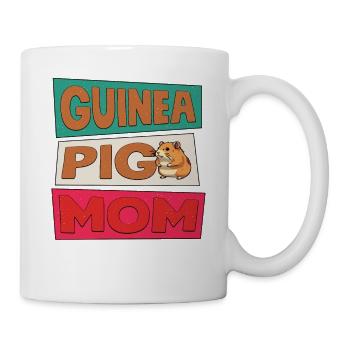 Guinea Pig Mom Cavy Lover Guinea Pigs Rodent - Mug - white - Right