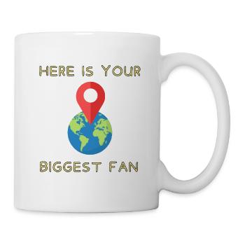 Here Is Your Biggest Fan - Mug - white - Right