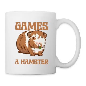 It's All Fun And Games Cavy Lover Guinea Pig - Mug - white - Right