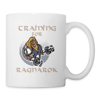 Viking Hommes Cadeau pour les sportifs Viking - Mug blanc - blanc - Droite