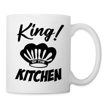 King of The Kitchen Chef - Mug - white - Right