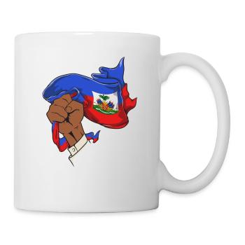 Haiti Haitian Flag Ayiti Haitian I Gift - Mug - white - Right