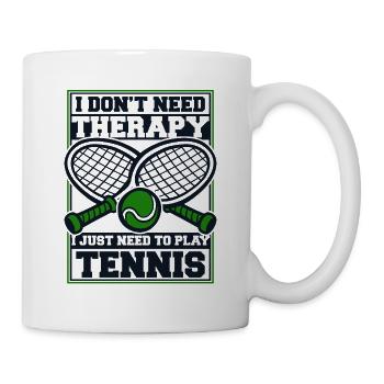 I Just Need To Play Tennis Tennis Coach - Mug - white - Right