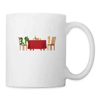 Funny Pi Day Nerd Math Geek 3.14 There's Still - Mug - white - Right