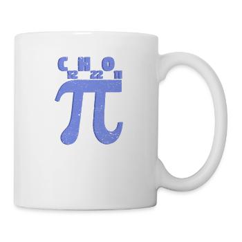 Drôle Pi Jour Sucre Symbole Formule Mathématique - Mug blanc - blanc - Droite