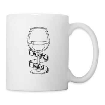 In Vino Veritas Winery Wine Vintner - Tasse - Weiß - Rechts