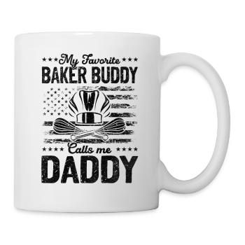 My Favorite Baker Buddy Calls Me Daddy - Bread Bak - Mug - white - Right