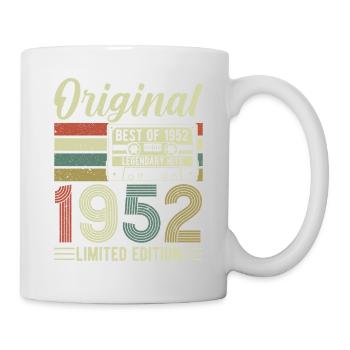 Vintage 1952 Legendary Birthday Shirt Vintage - Mug - white - Right