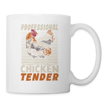 Professional Chicken Tender Crazy Chicken Lady - Mug - white - Right