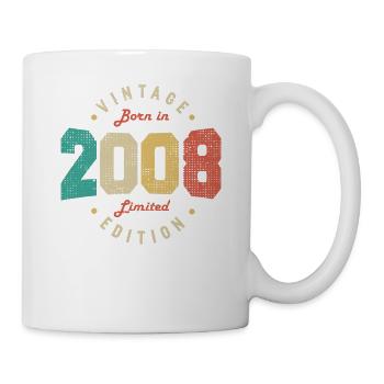 Vintage 2008 Original 2008 Retro Anniversary 2008 - Mug - white - Right