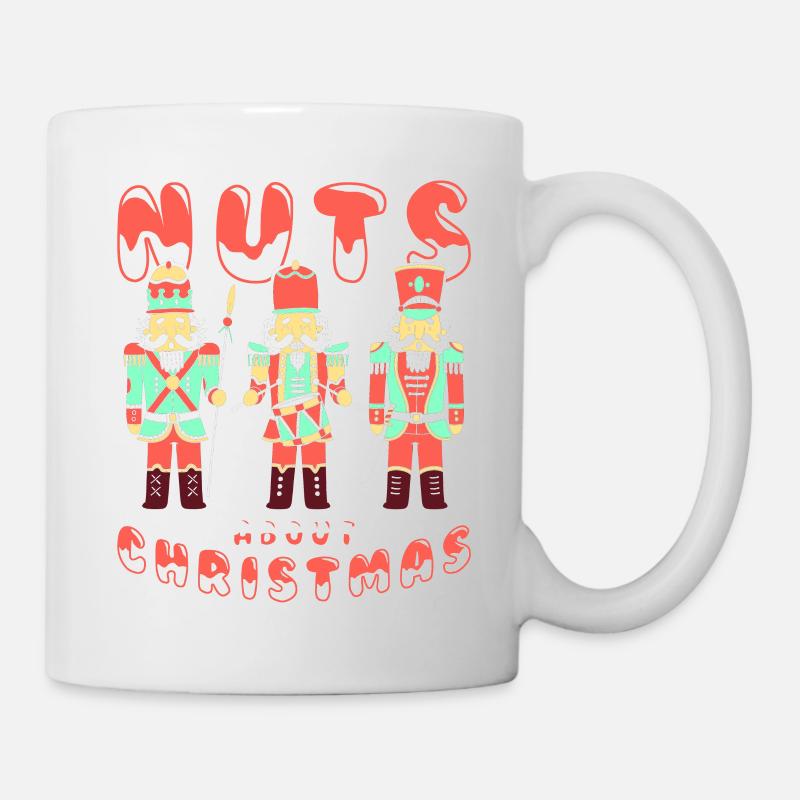 Noix de Noël - Mug blanc - blanc