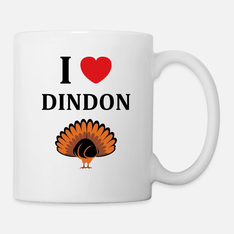 dindons - Mug blanc - blanc