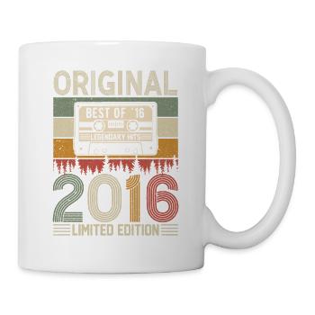 Vintage 2016 – Legendärer Jahrgang - Tasse - Weiß - Rechts