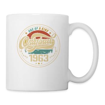 Original 1963 Vintage - Cadeau D’anniversaire 1963 - Mug blanc - blanc - Droite