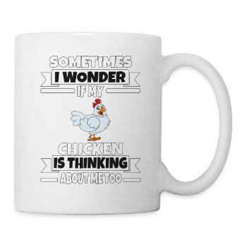 Funny Chicken Saying Chicken - Mug - white - Right