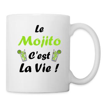 Le Mojito c'est la vie - Mug blanc - blanc - Droite