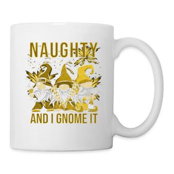Coquine Et Je Gnome Il - Mug blanc - blanc - Droite
